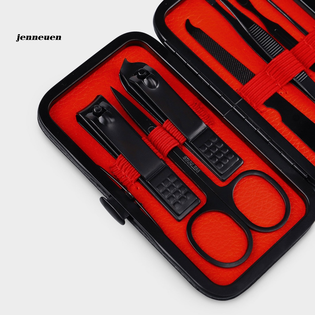 Bộ 7 Dụng Cụ Làm Móng Bằng Thép Không Gỉ Thân Thiện Với Môi Trường