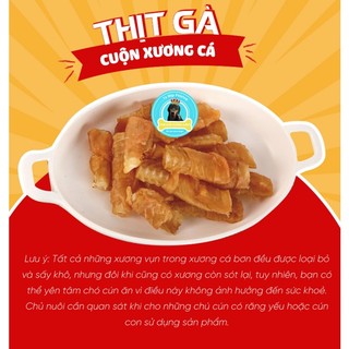 NATURAL CORE SNACK THỊT CUỘN SỤN CÁ BƠN 70G