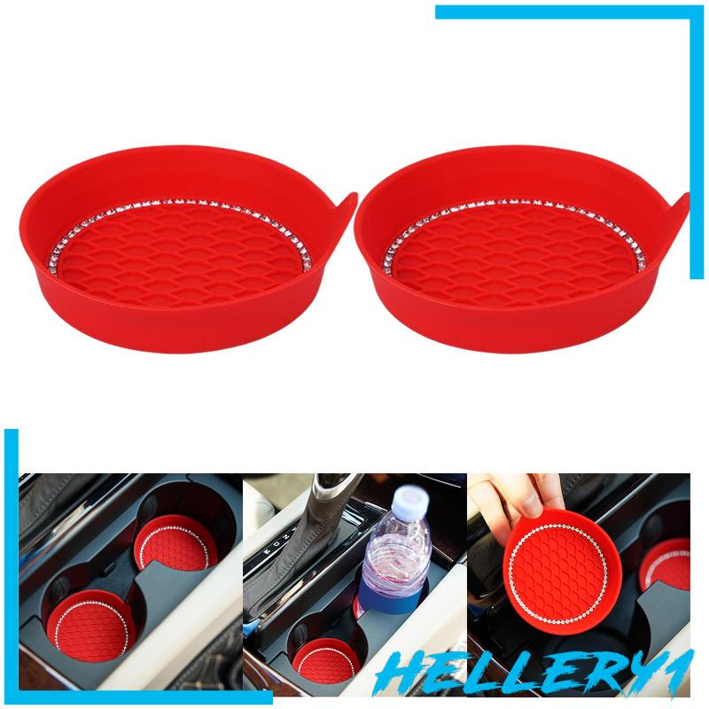 Giá Đỡ Đế Lót Cốc Bằng Silicon Chống Sốc / Trầy Xước Tiện Dụng Cho Xe Hơi / Phòng Khách