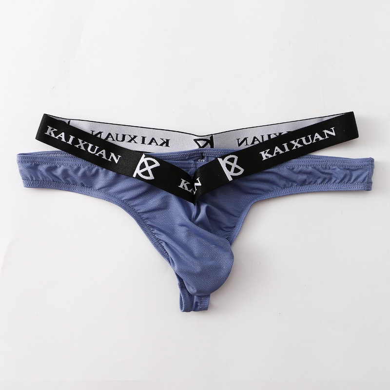 Quần lót nam sexy/Jockstrap G-String Thong/Thong cho nam giới Băng lụa lưới vải thoáng khí thoải mái