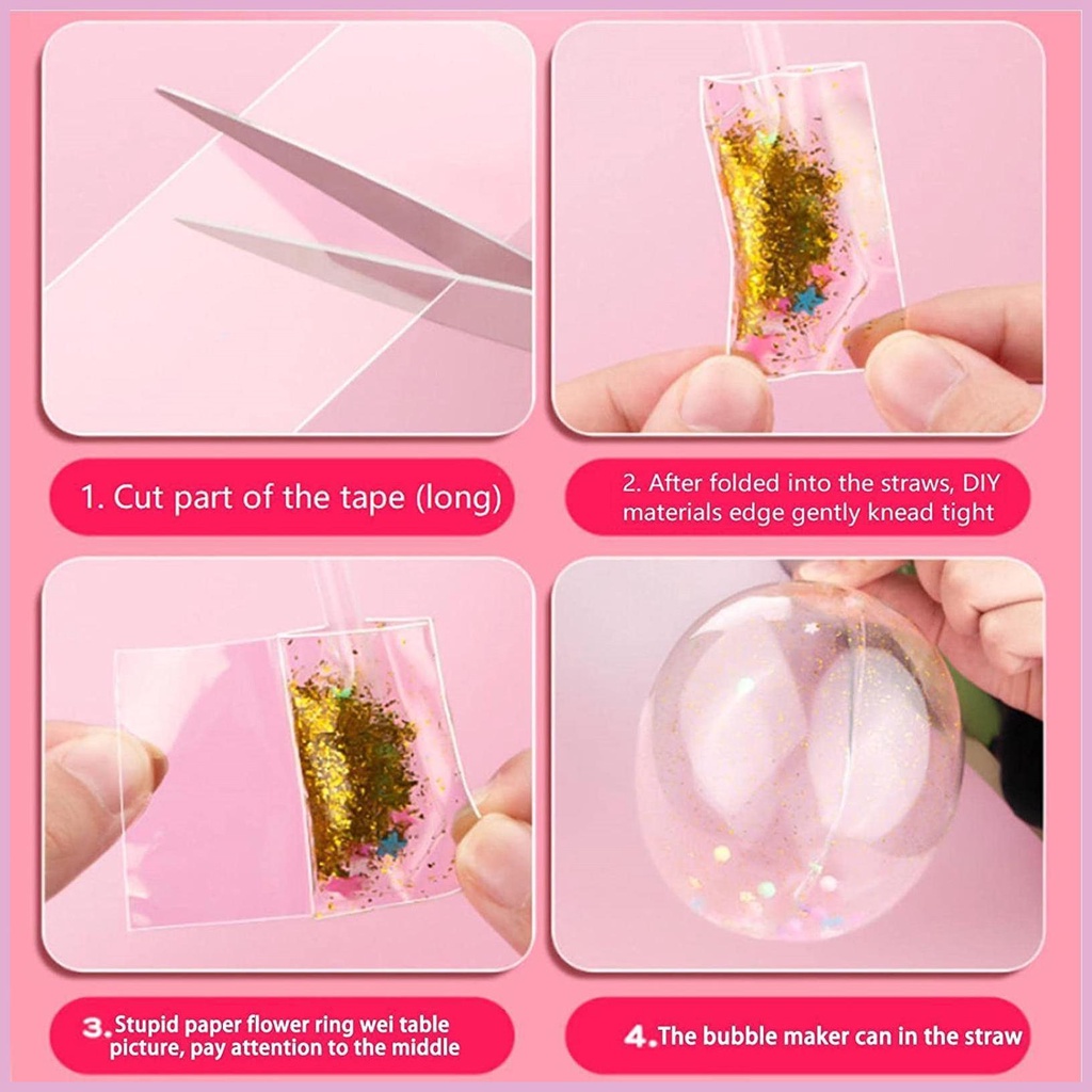 Bộ Dụng Cụ Tự Làm Bong Bóng Đa Năng Tiện Dụng