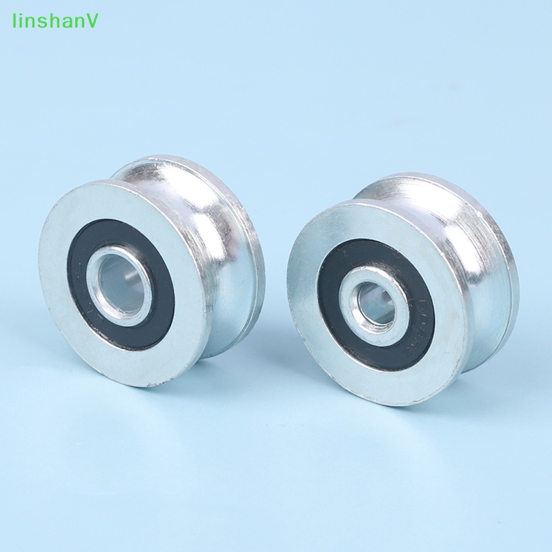 1 Vòng Bi Ròng Rọc 8 * 30 * 14mm Có Rãnh Chữ U 6x30x14mm Chất Lượng Cao
