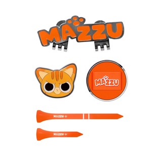 [MAZZU] Golf Ball Marker & Tee Holder Set-B