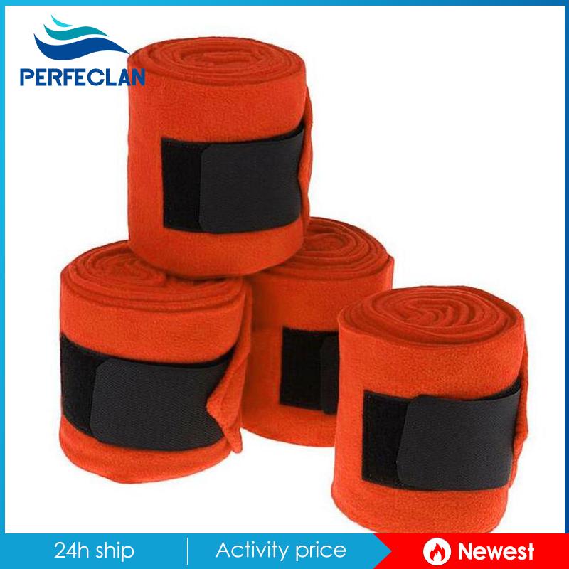 Set 4 Đai Quấn Bảo Vệ Chân Bằng Vải Bông Mềm Mại