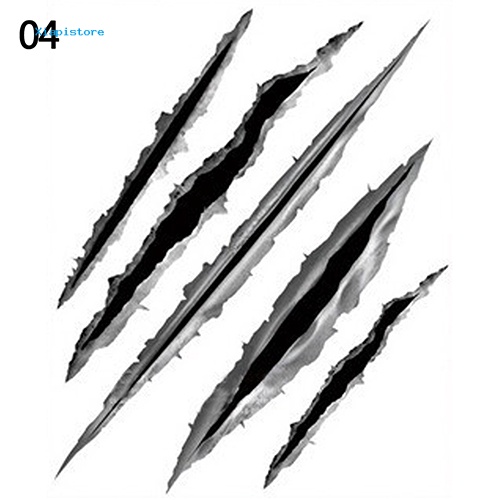 Sticker 3D Hình Lỗ Chụp Xe Hơi / Mũ Bảo Hiểm Vui Nhộn Chống Thấm Nước