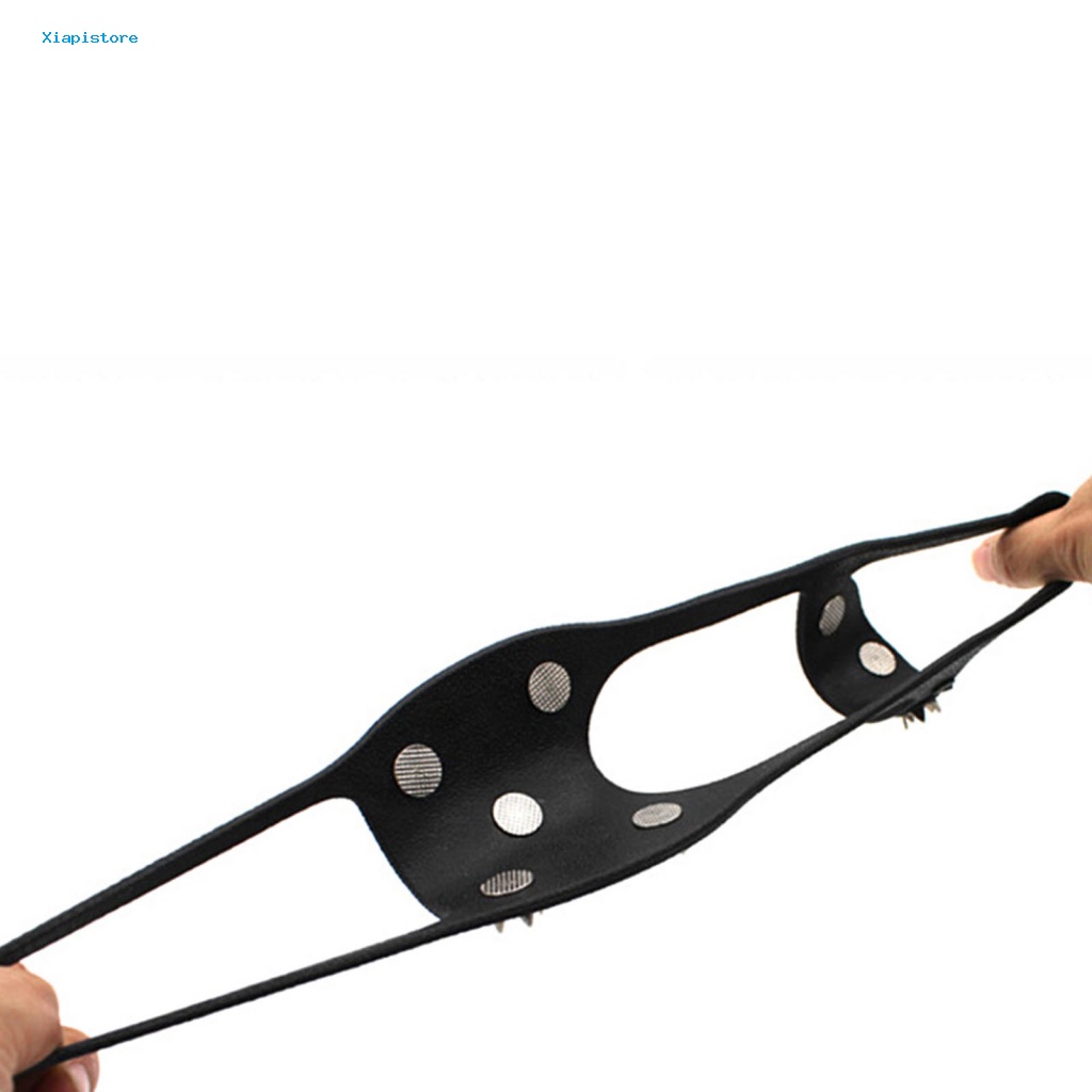 1 Cặp Vỏ Bọc Giày Leo Núi Hình Số 8 Chống Trượt Chống Rơi Co Giãn