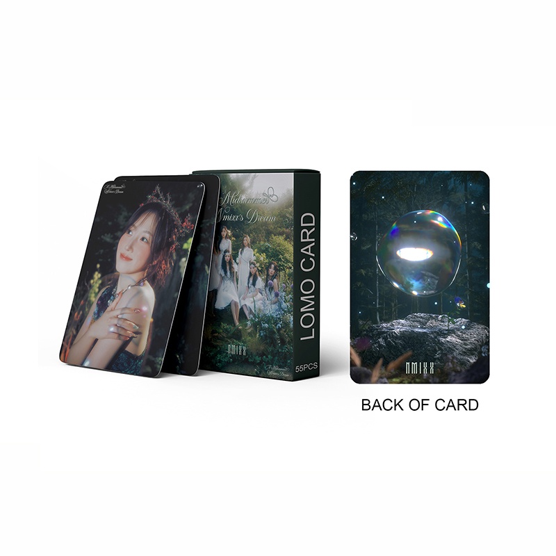 NMIXX Card Set 55 Tấm Thẻ Ảnh A Midsummer NMIXX's Dream Kpop Lomo Card Hình Nhóm Nhạc