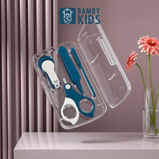 Bộ cắt móng tay 4 món cao cấp cho bé Bambykids