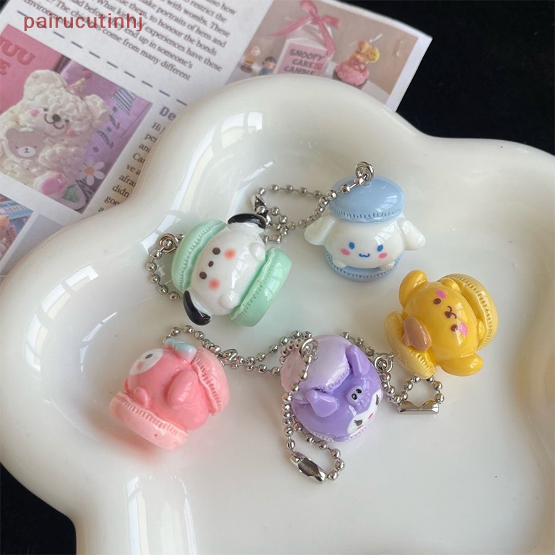 Móc Khóa Hình Cinnamoroll Kuromi Pompompurin My Melody Pochacco Sanrio Nhồi Bông Dễ Thương