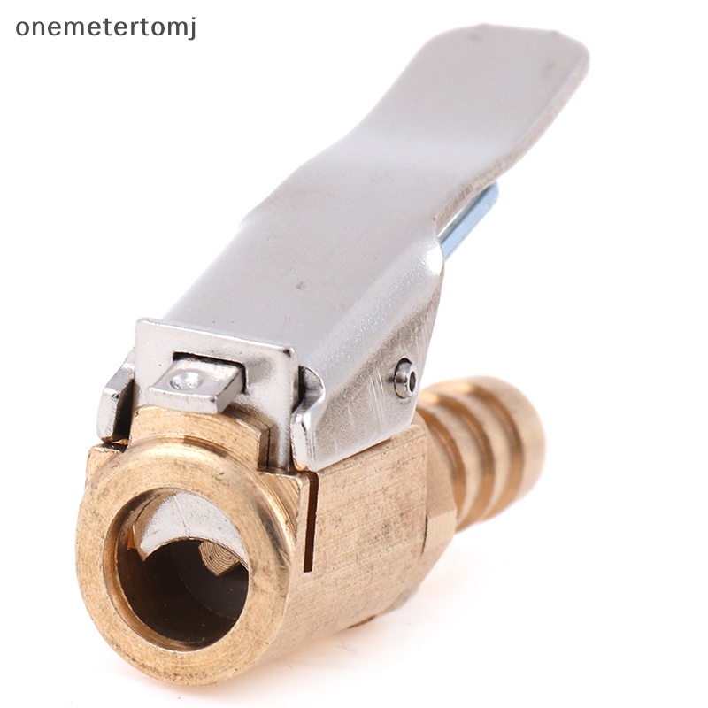 Onemetertomj Kẹp Van Bơm Lốp Xe Hơi Tự Động Bằng Đồng Thau 6 / 8mm