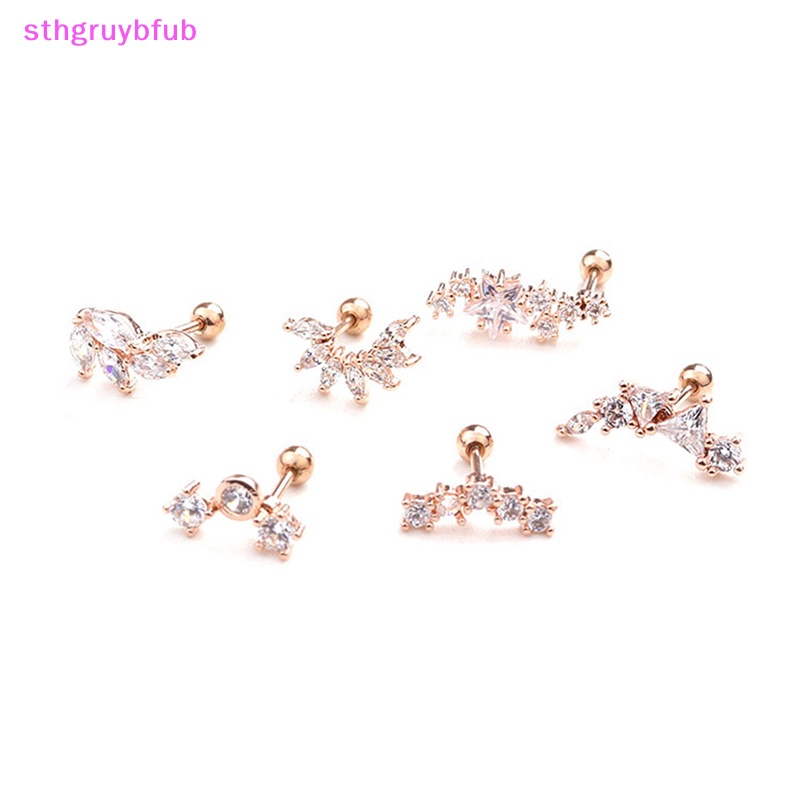 1 Khuyên Tai Nữ Đính Đá Thời Trang