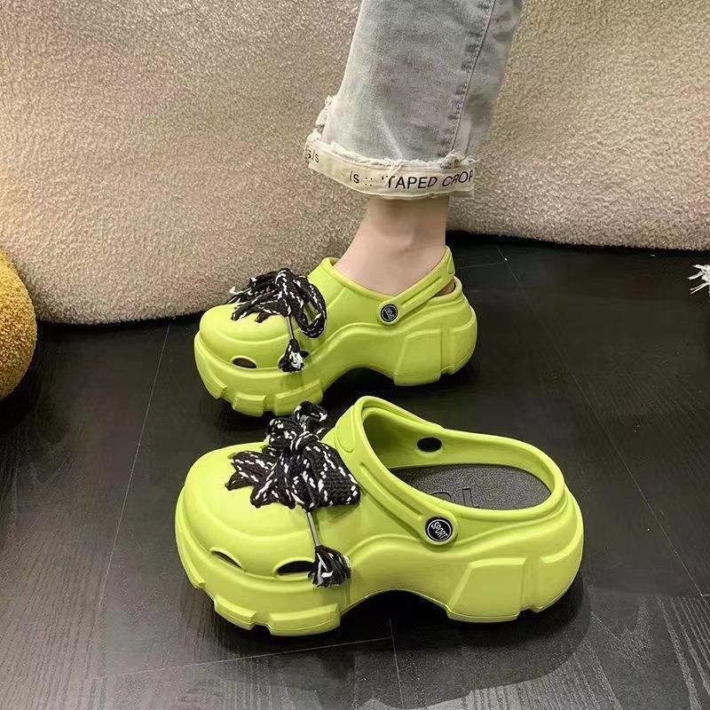 FEIJIANU dép Cross dép sandal nữ giày đi biển đáng yêu thoải mái29Z23072121