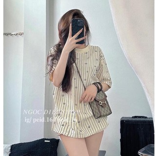 Áo thun nữ, áo phông nam nữ form rộng chất mềm mát 174