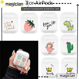Hộp cứng trong suốt bảo vệ tai nghe Apple Airpods 1 2