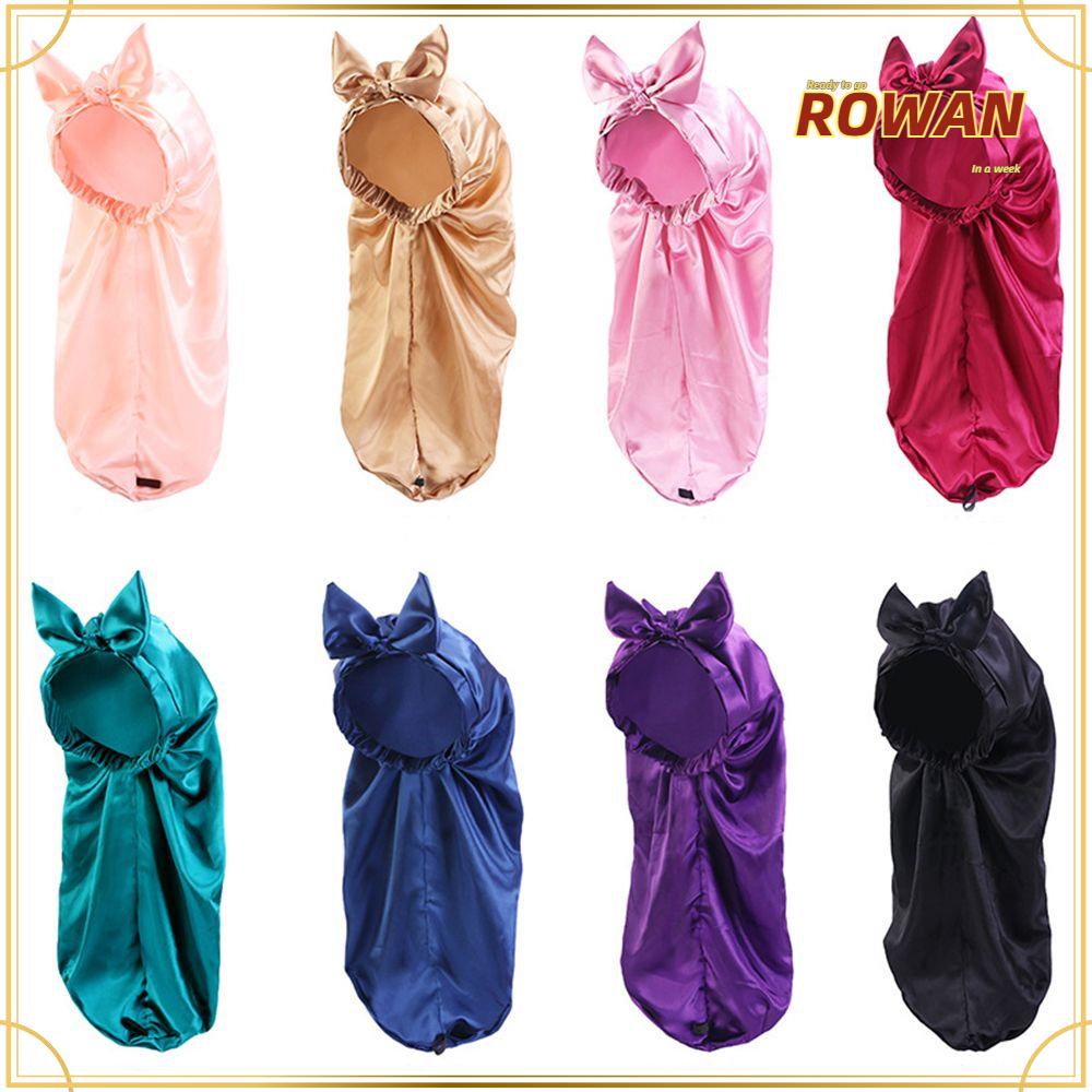 Mũ Trùm Đầu Khi Ngủ Bằng Vải Satin Co Giãn Cho Nữ