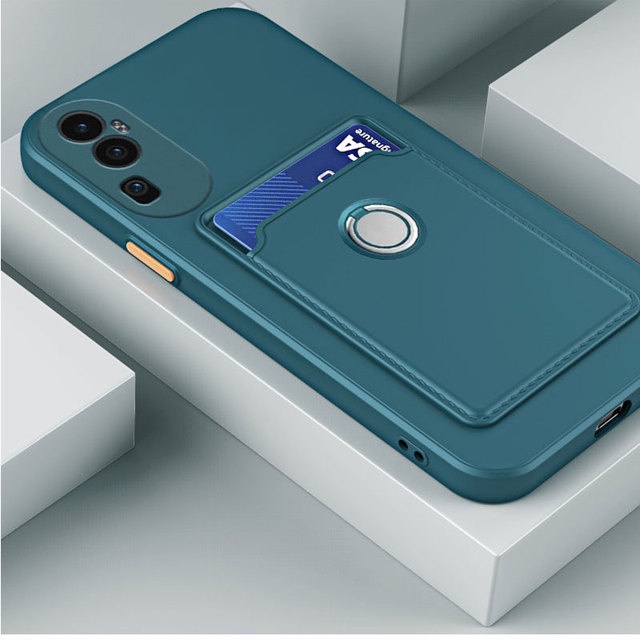 Ốp Điện Thoại TPU Silicon Dạng Ví Có Ngăn Đựng Thẻ Và Nhẫn Đỡ Cho oppo reno 10 pro plus reno10 pro + reno8T 4G 5G 8Pro plus