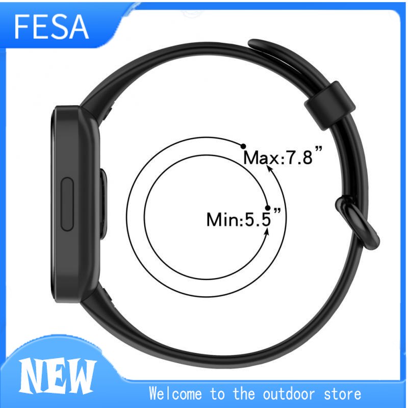 Dây Đeo Silicone Thay Thế Cho Đồng Hồ Thông Minh Xiaomi Mi Watch2 Lite Redmi Watch 2