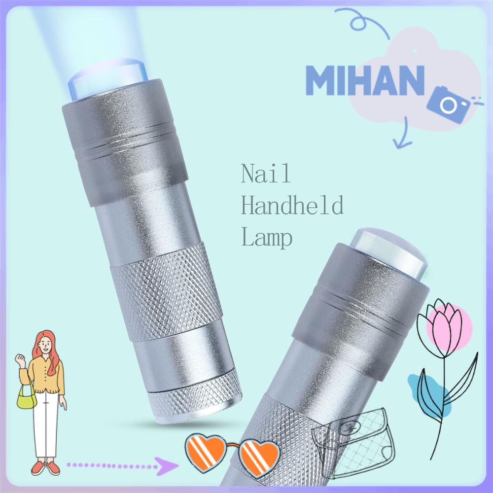Đèn LED sấy khô sơn móng tay đầu Silicon mềm kích thước nhỏ gọn tiện lợi