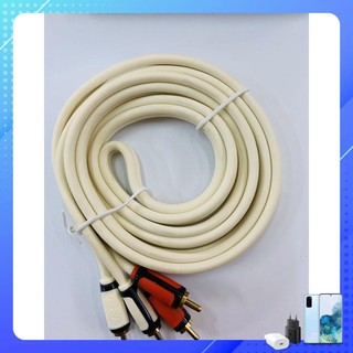 Cáp loa 2 đầu bông sen(RCA) sang 2 bông sen(RCA) Fstar 1.8m/3m/5m/10M chất lượng cao