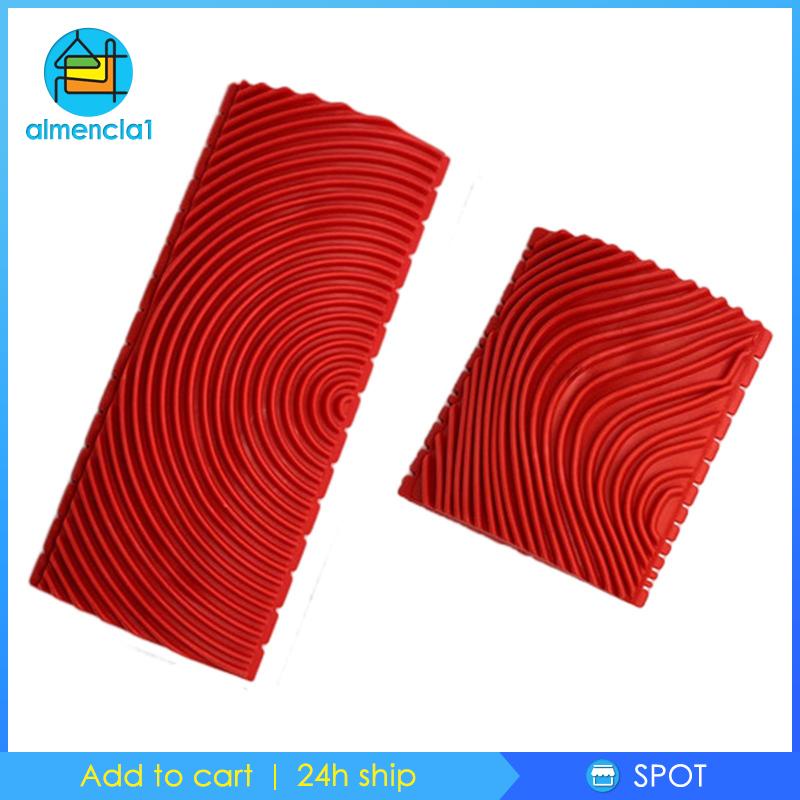 Bộ 2 Dụng Cụ Sơn Tường Giả Gỗ / Họa Tiết Vân Gỗ