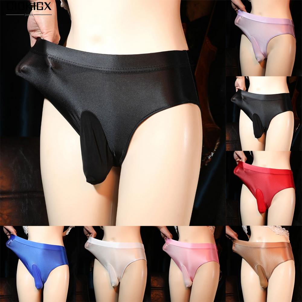 Quần sịp nam giới ngắn gọn thoải mái miễn phí kích thước g chuỗi bóng đồ lót thấp eo nylon