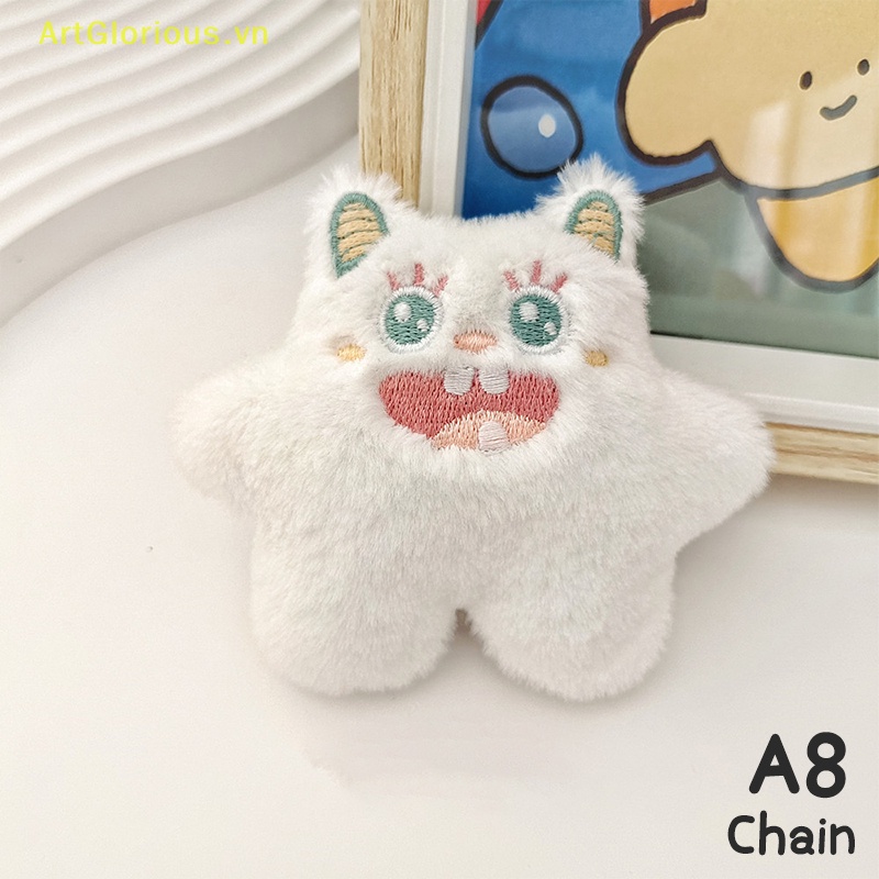 1 Huy Hiệu Cài Áo Hình Quái Vật Nhỏ Nhồi Bông Đáng Yêu