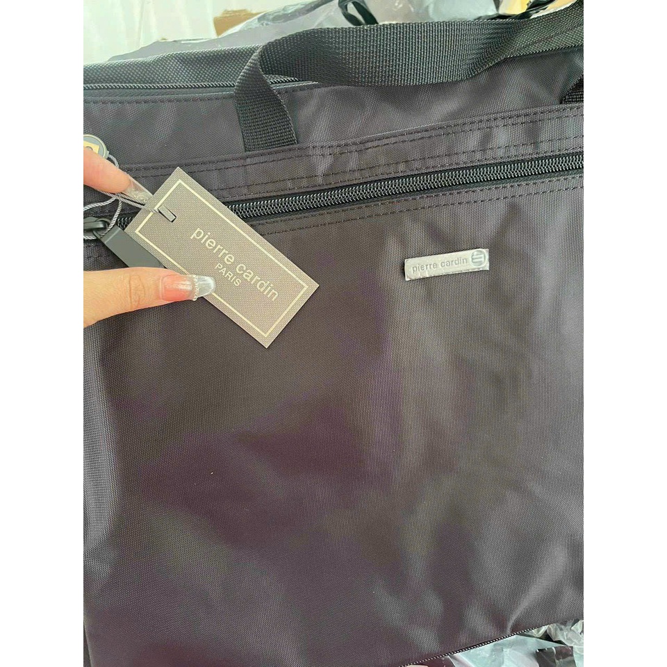 THANH LÝ TÚI PIERRE CARDIN MALAYSIA ĐỰNG HỒ SƠ, LAPTOP VẢI DÙ CHỐNG THẤM