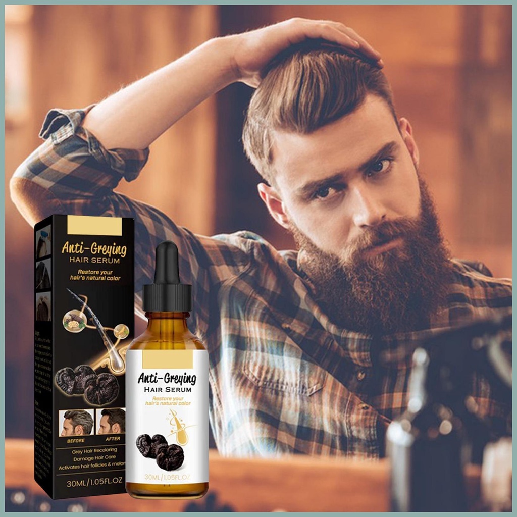 Tinh Chất Dưỡng Tóc Màu Đen Chống Gàu Cho Tóc Đen Tự Nhiên yunvn yunvn