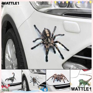 WTTLE Decal DáN Trang Trí HìNh NhệN 3D Cho Xe Hơi / Xe TảI