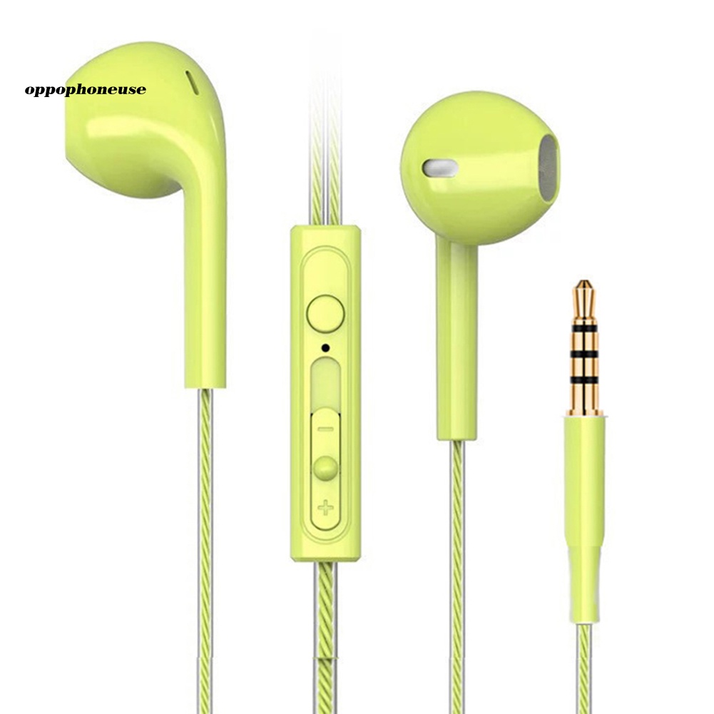 Tai Nghe Thể Thao Nhét Tai Âm Thanh Siêu Trầm Có Micro Chuyên Dụng Cho OPPO