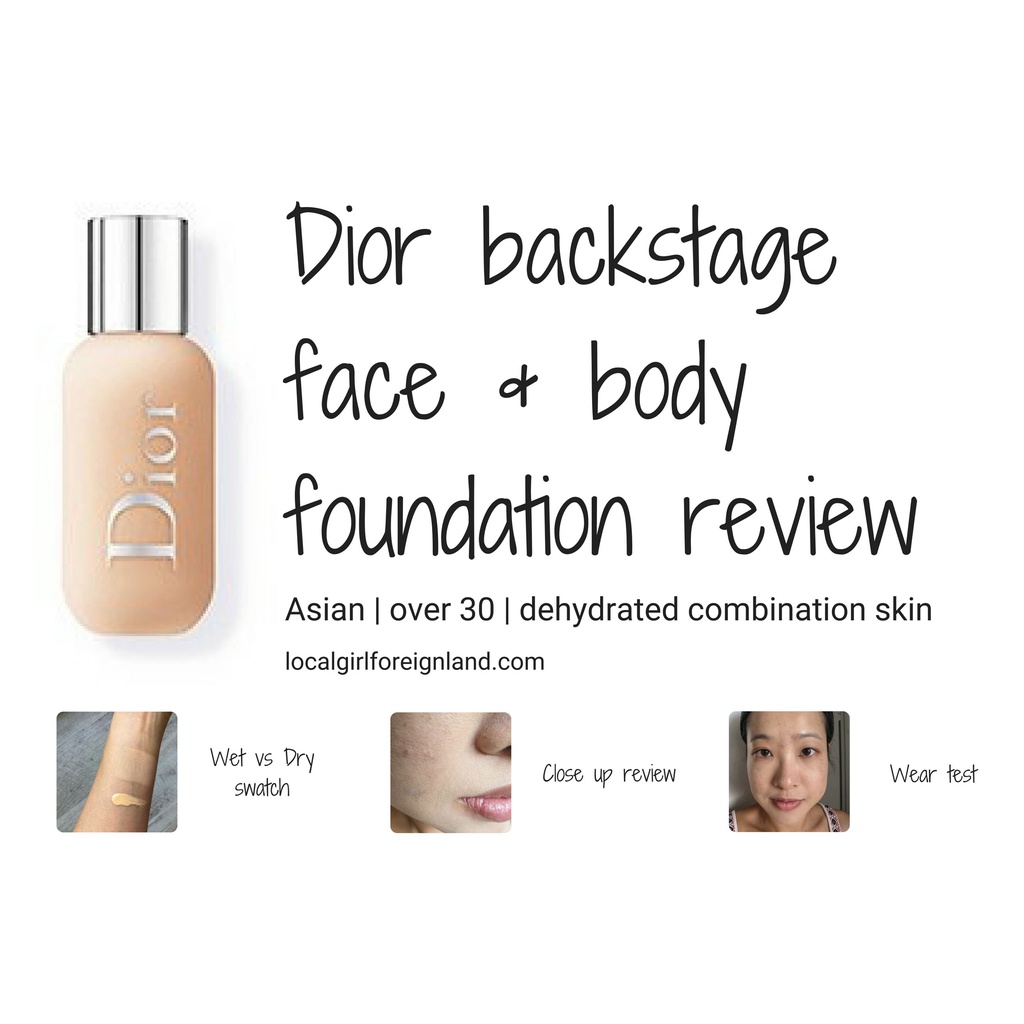 Kem nền D!or Backstage Face and Body Foundation