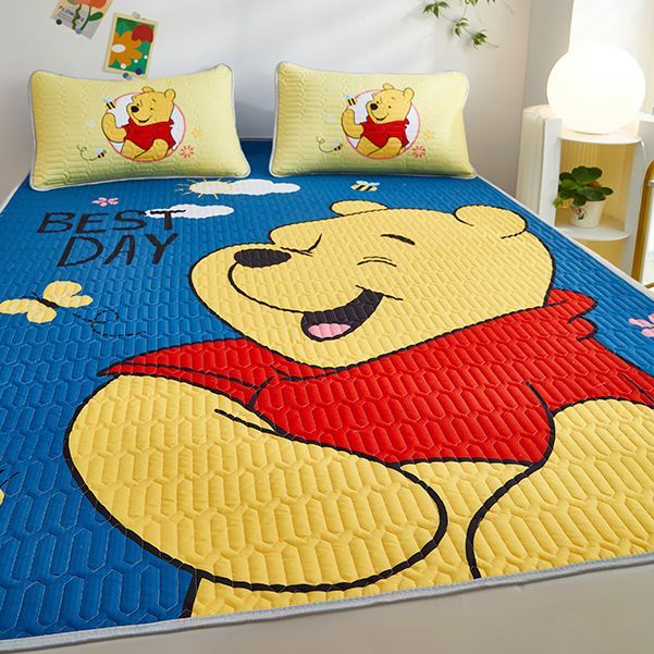 Bộ Thảm Lụa Ba Món Mềm Mại Thoáng Mát Thời Trang Mùa Hè Dành Cho Phòng Trẻ Em