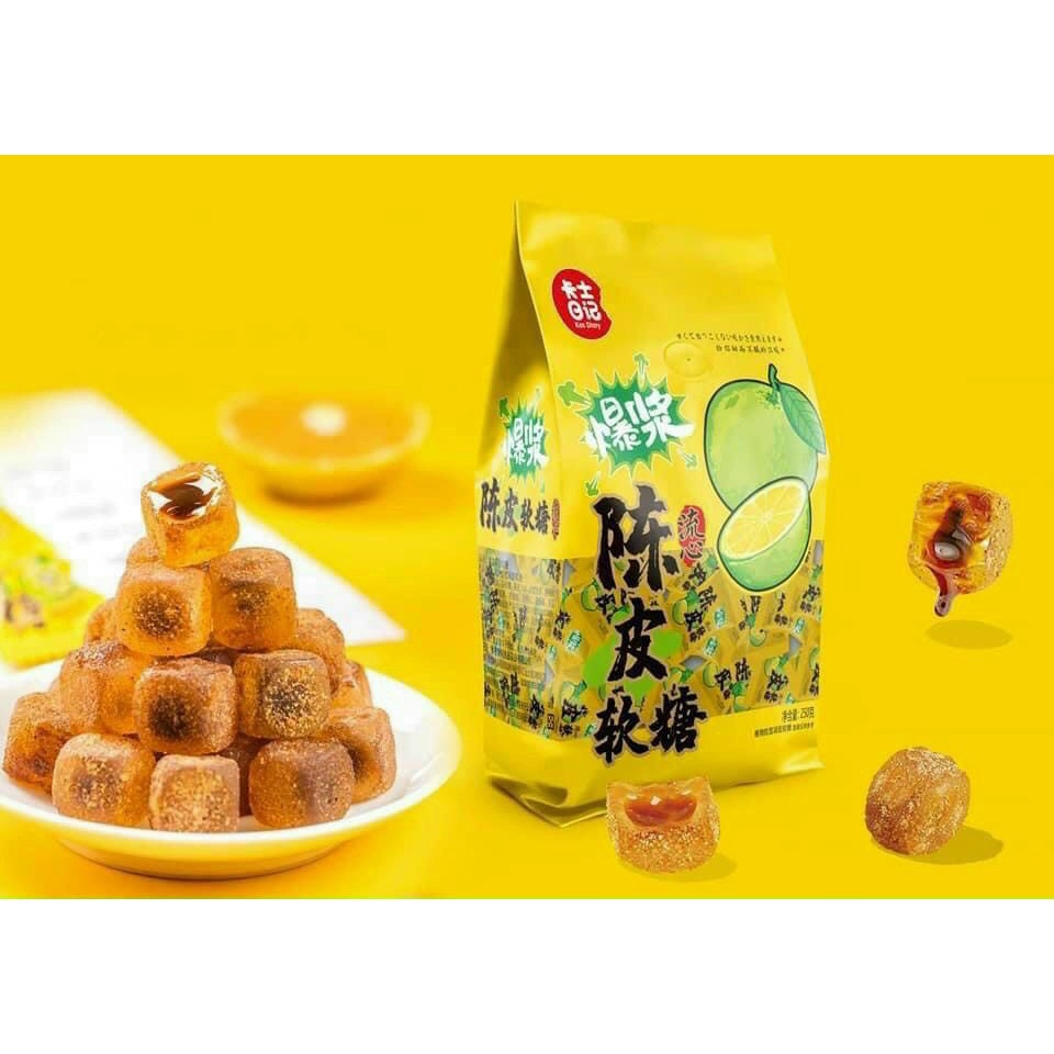 Kẹo Dẻo Xí Muội Ô Mai Chanh Muối Nhân Chảy Siêu Ngon
