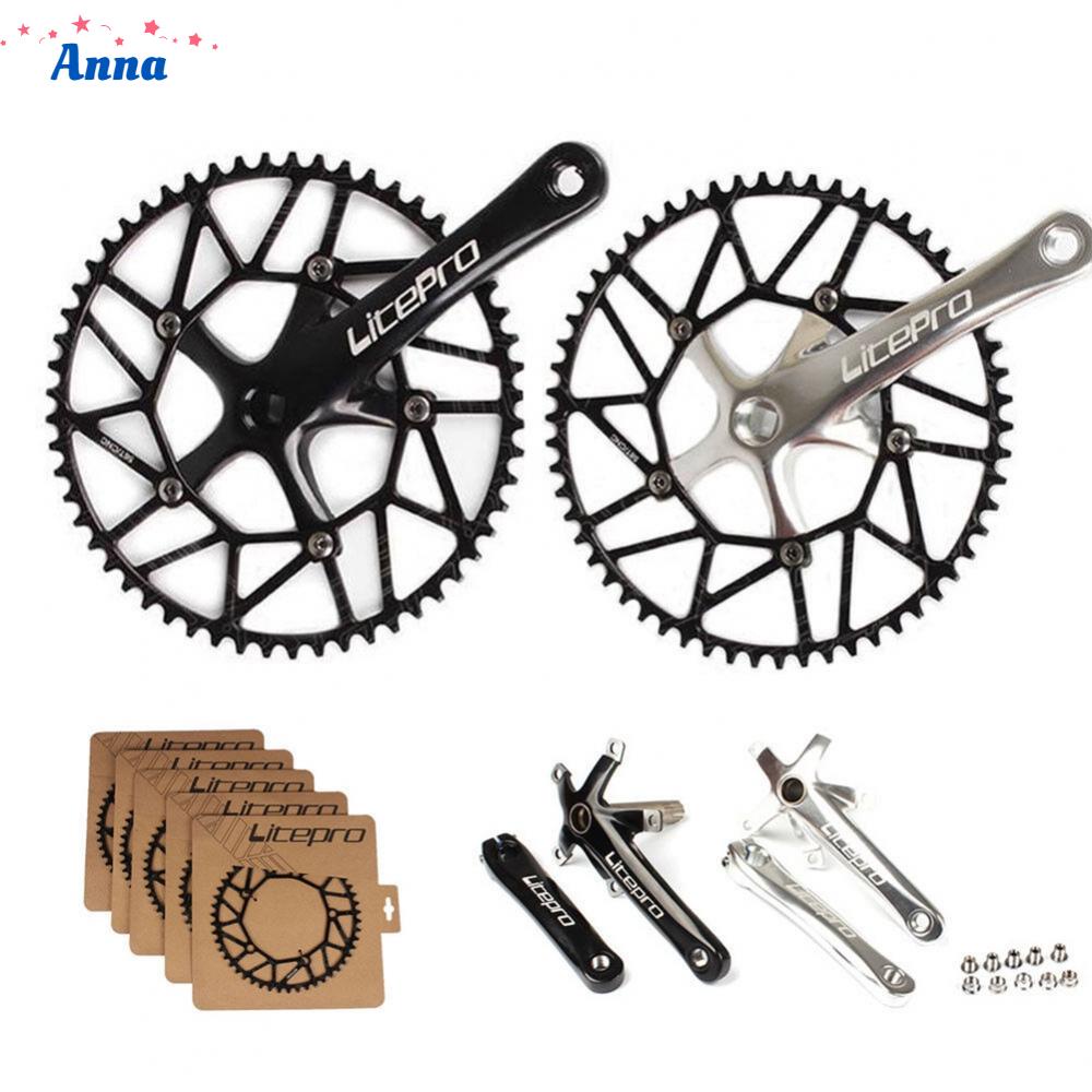 Bộ Trục Khuỷu Siêu Nhẹ 130BCD 50-58t 170mm Bằng Hợp Kim Nhôm Cho Xe Đạp