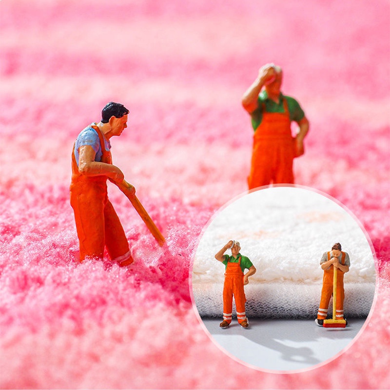 Thảm Tròn Lót Sàn Phòng Ngủ In Hoạt Hình Dễ Thương