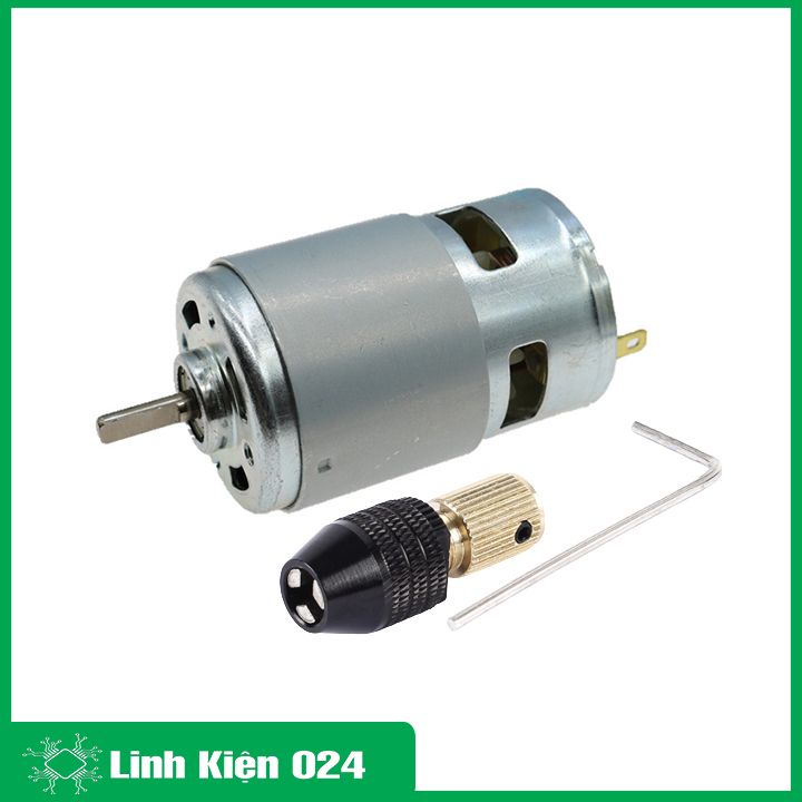 Máy khoan 775 độ chính xác cao đầu kẹp trục 5mm chế máy khoan, máy cắt siêu khoẻ,..