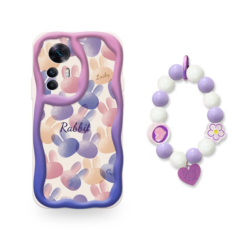 Youth Pendants Phone Case For Redmi K50 Ultra/Xiaomi 12T three-dimensional lovely Pendants For Girls Love bracelet