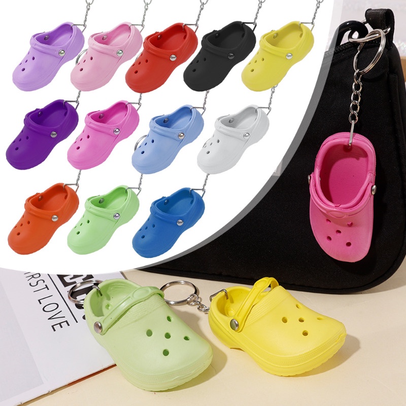 Móc Khóa Hình Đôi Dép / Giày Mini Dễ Thương