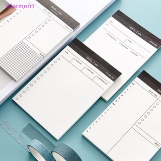 Iffarmerrt daily weekly planner chương trình nghị sự sổ tay ghi nhớ có thể làm danh sách mục tiêu thói quen lịch trình ghi nhớ văn phòng phẩm đồ dùng học tập vn