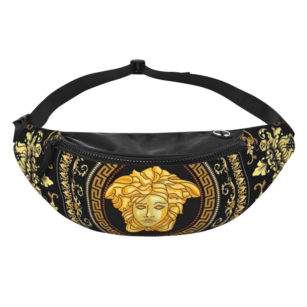 Gói Versac Fanny dành cho nam nữ, Gói túi thắt lưng thể thao chống nước, Túi thắt lưng để đi bộ đường dài du lịch