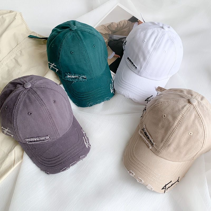 Mũ Lưỡi Trai Thêu Chữ Phong Cách Hàn Quốc Thời Trang