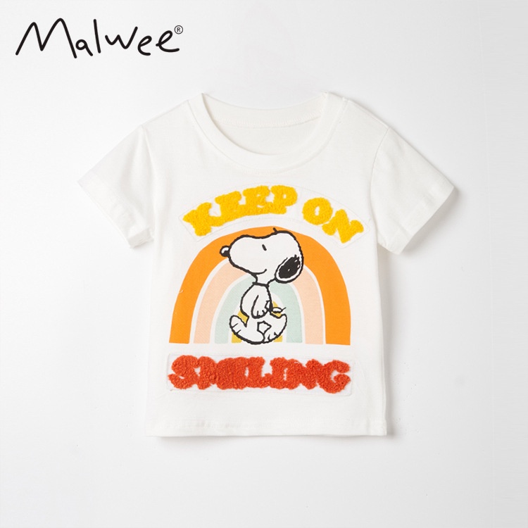 Áo thun ngắn tay Malwee hoạ tiết