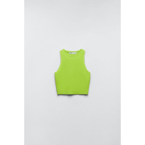 Áo ba lỗ croptop Zara chính hãng