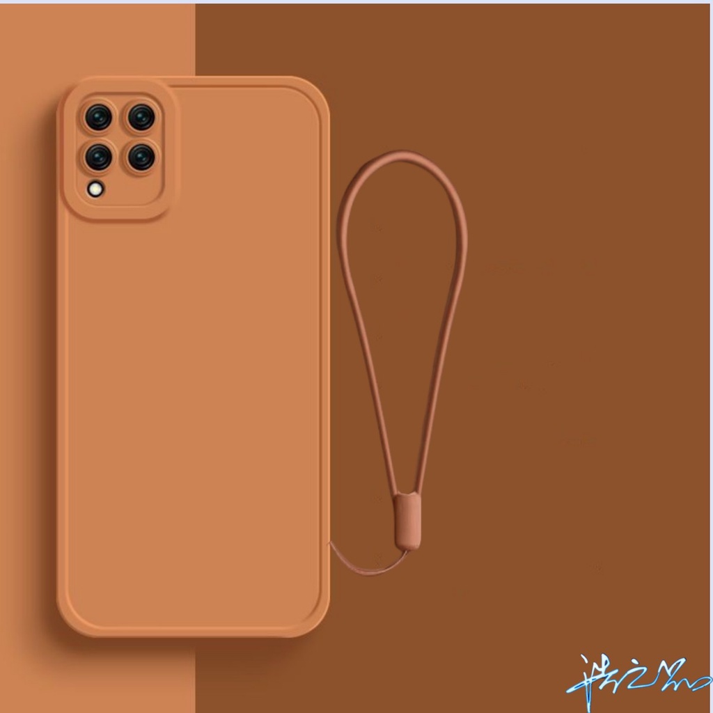 Ốp Điện Thoại TPU Hình Thiên Thần Có Dây Đeo Cho Samsung A22 A13 A23 A52 A53 A51 A71 A32 A33 4G 5G