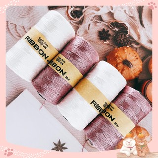 Sợi dệt Ribbon TRƠN (Đủ bảng màu 01 - 34)