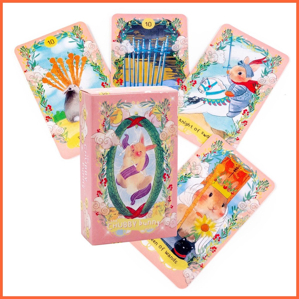 Bộ Bài Tarot Oracle Hình Thỏ Độc Đáo