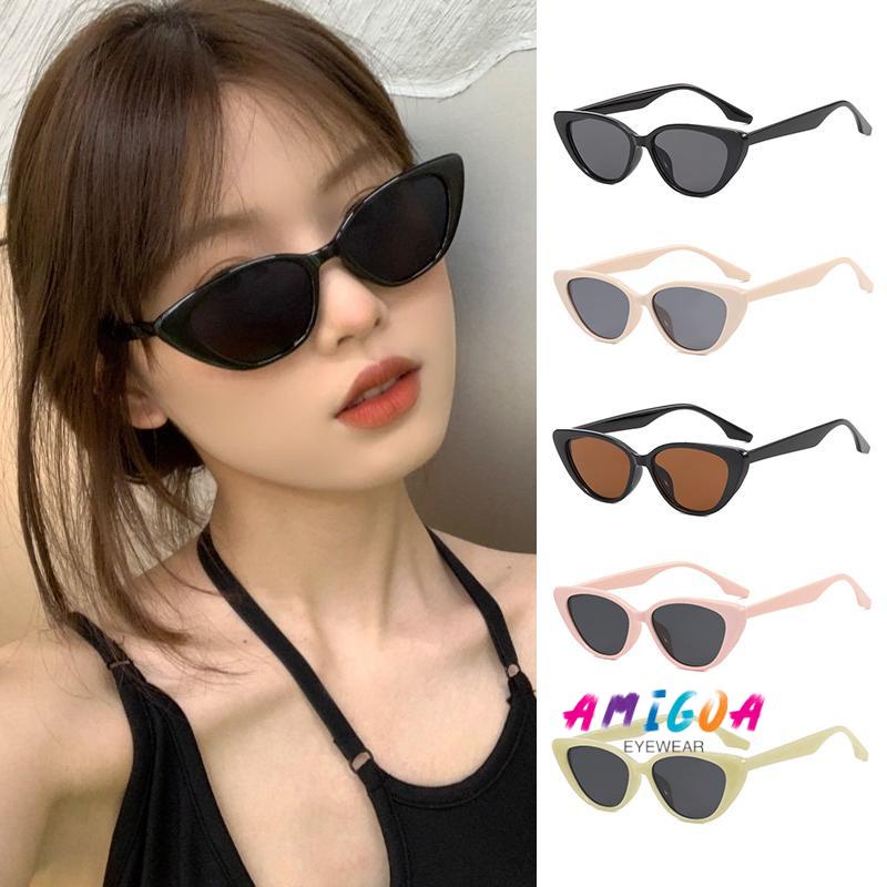 👓️amigoa👓️ Kính râm mắt mèo thời trang Retro dành cho nữ 2024