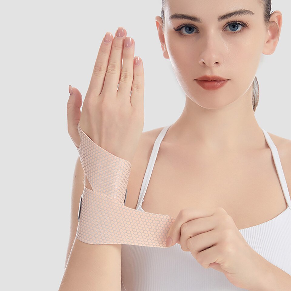 Dayselect 1 piece vòng tay có thể điều chỉnh vòng tay hỗ trợ cổ tay phòng tập thể dục thể thao vòng tay bảo vệ cổ tay thoáng khí chấn thương quấn dây đeo an toàn