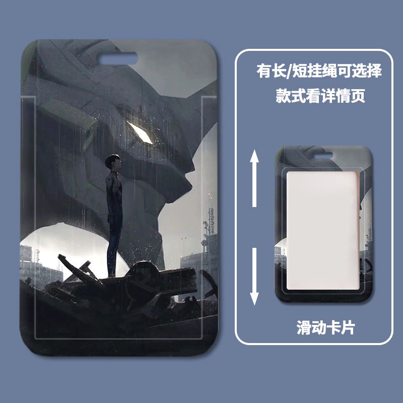 Neon genesis evangelion studen bìa thẻ cô gái bé trai bìa thẻ id chủ sở hữu thẻ landyard chủ thẻ mrt chủ thẻ kinh doanh