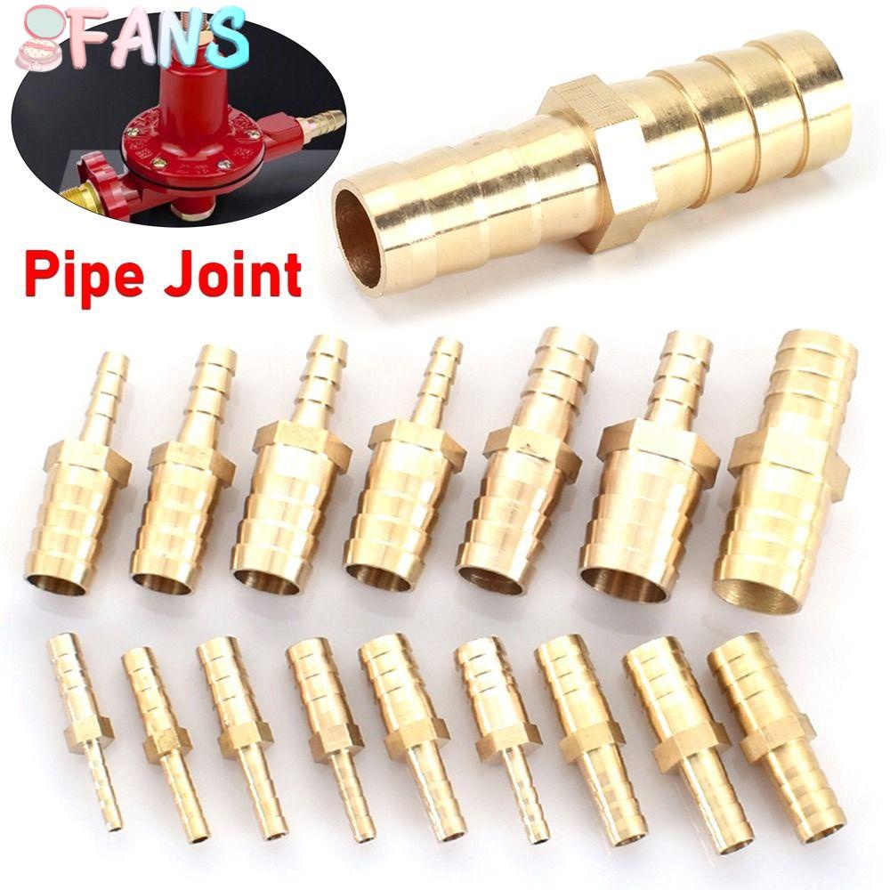 Quạt khớp nối ống thẳng, đầu nối bộ ghép nối bằng đồng thau ống barb, đầu nối ống 2 chiều bộ giảm tốc barb bộ giảm tốc ống pu pe